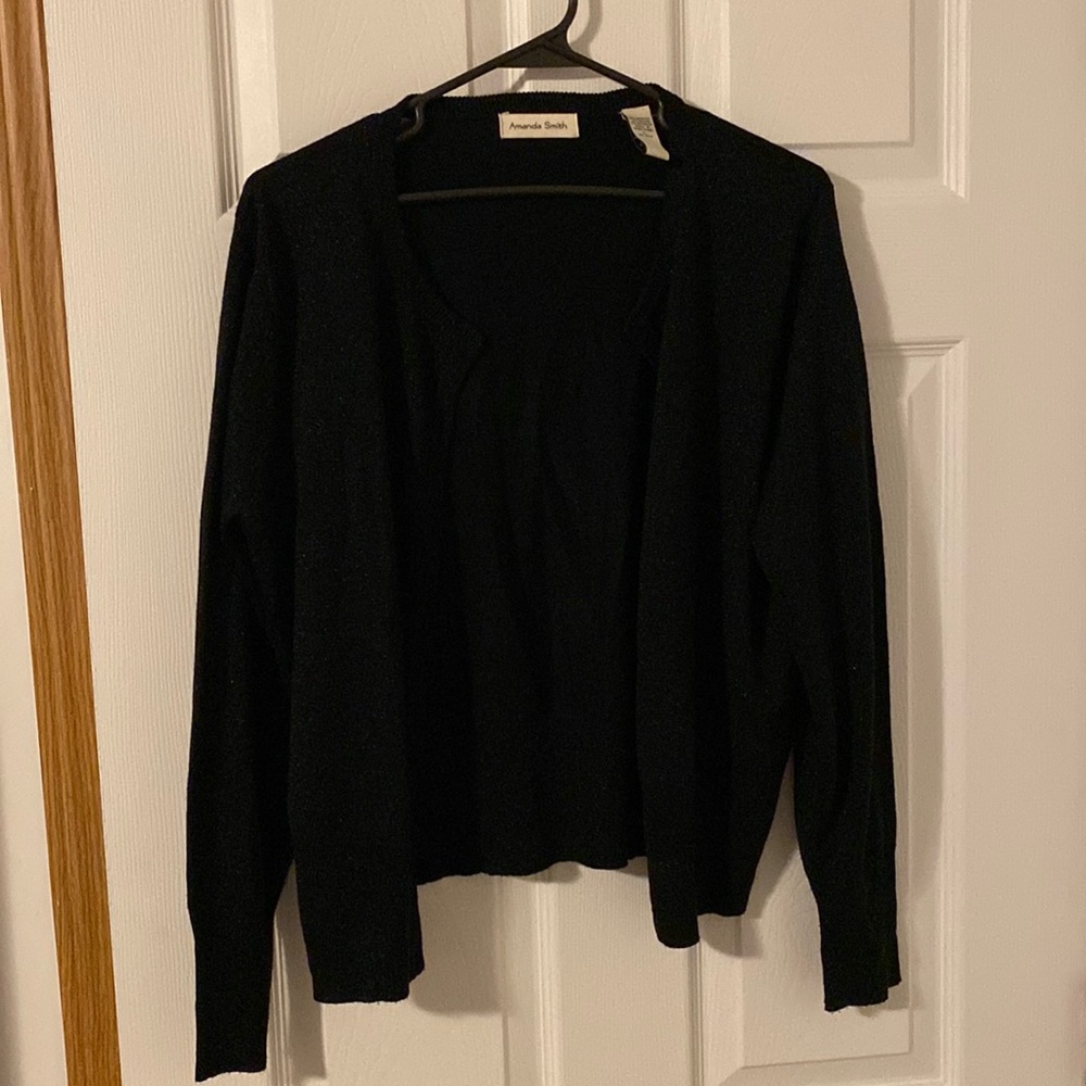 Black sparkle cardigan